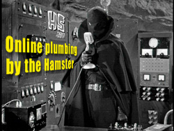 Hamster at the controls